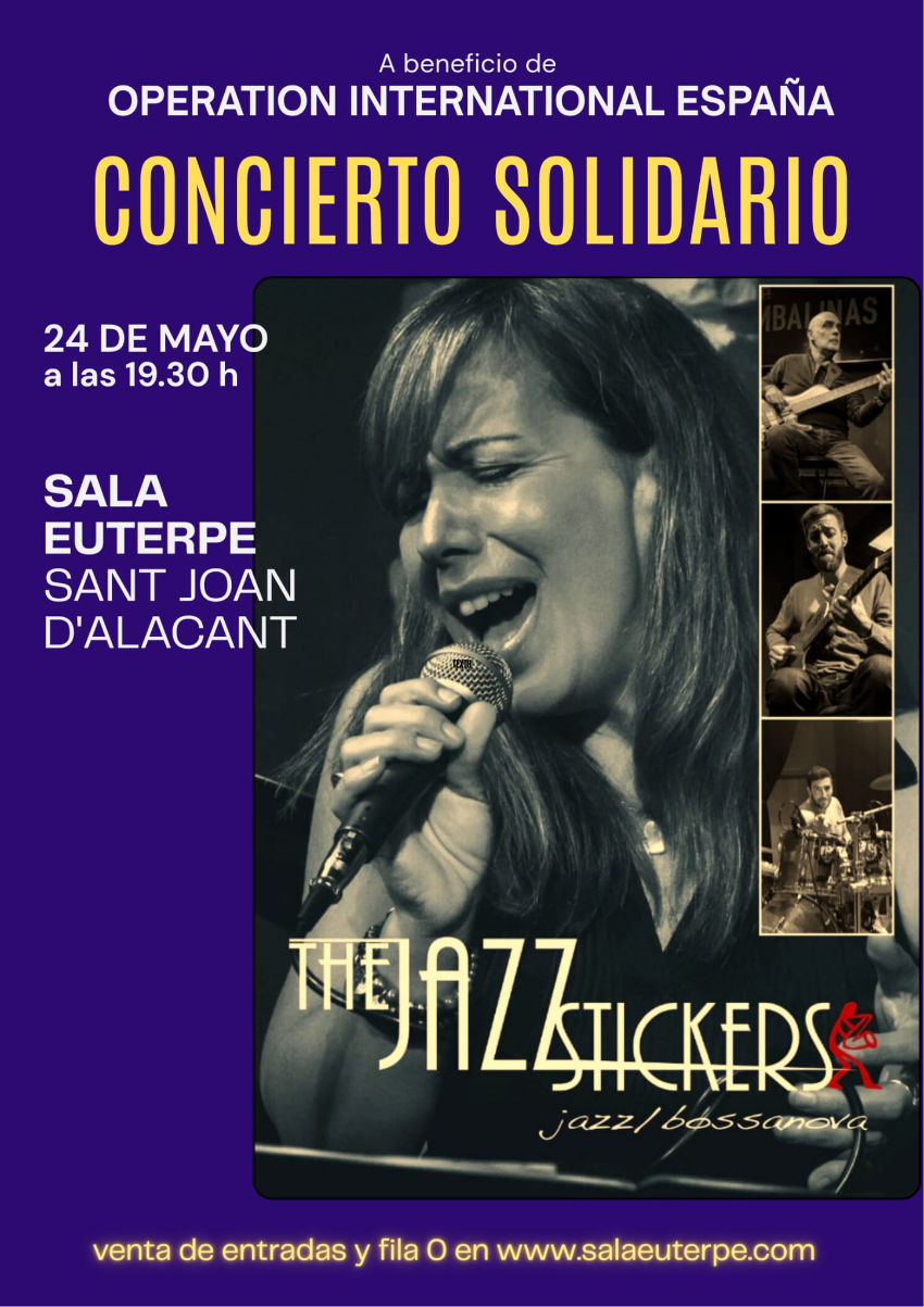 CONCIERTO BENÉFICO A FAVOR DE OPERATION INTERNATIONAL EN SALA EUTERPE